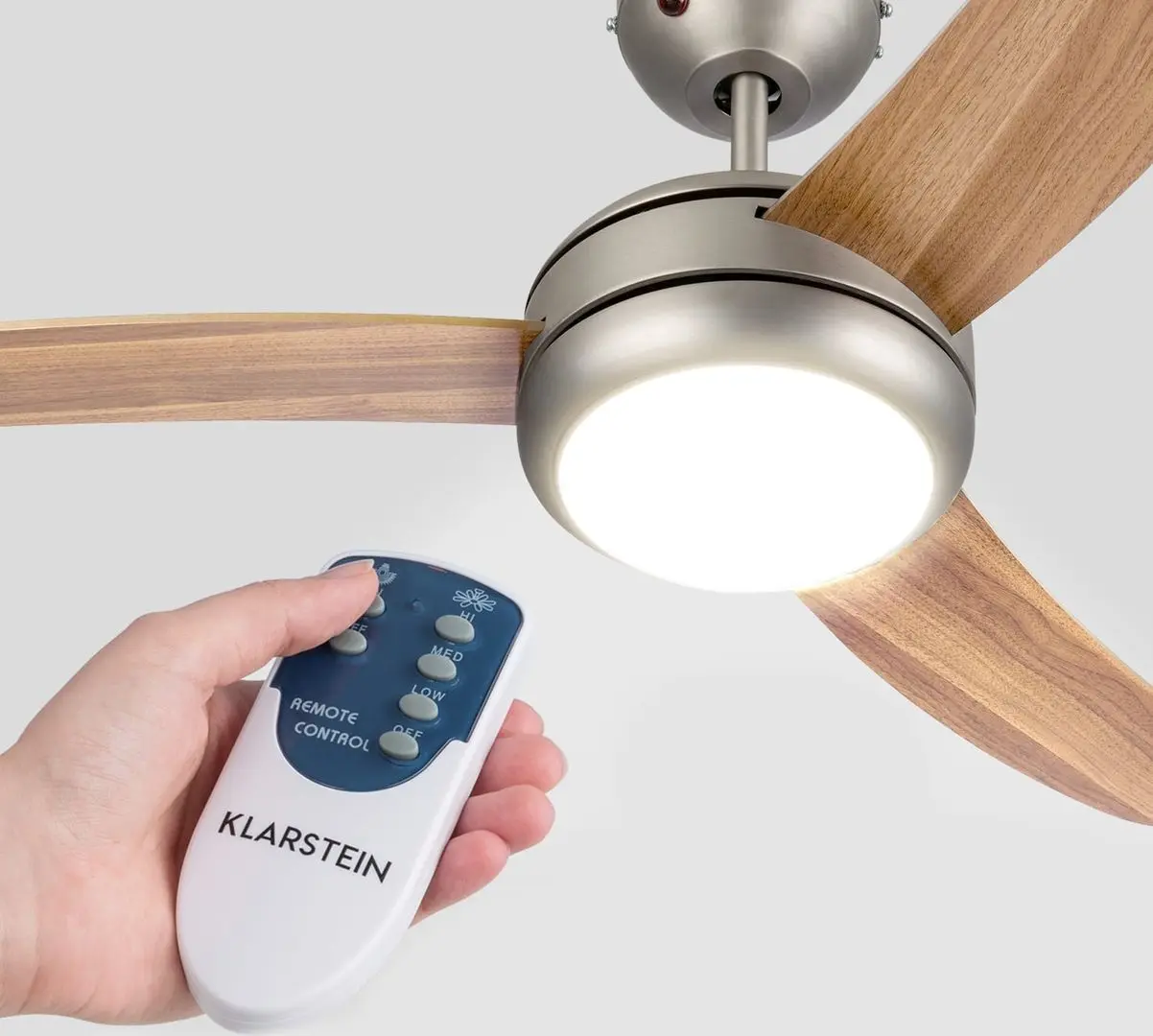 Ventilator de tavan 2in1 Klarstein El Paso (Brown) - 3