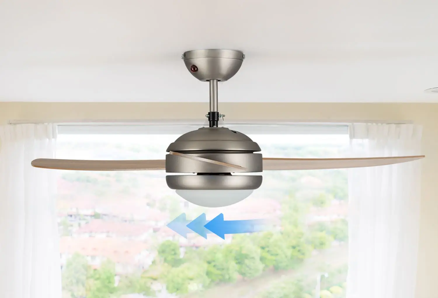 Ventilator de tavan 2in1 Klarstein El Paso (Brown) - 5