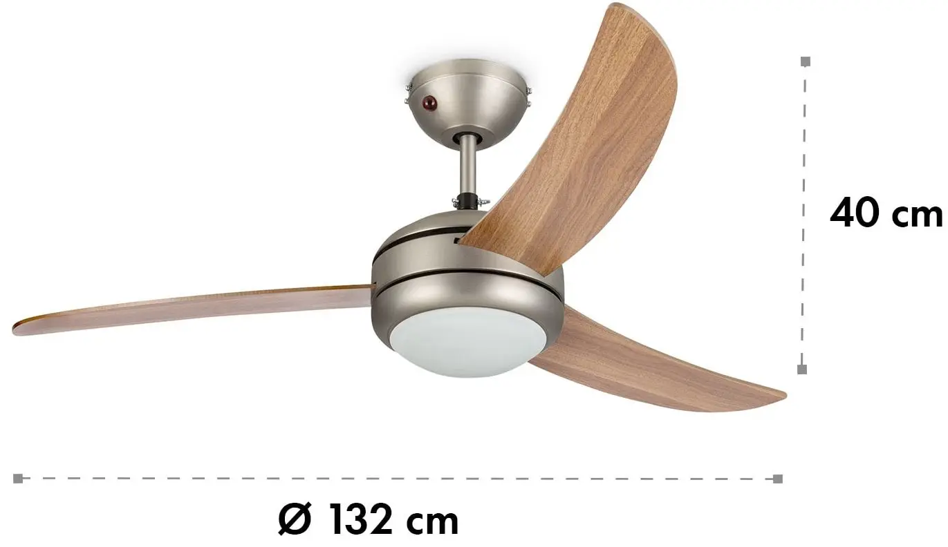 Ventilator de tavan 2in1 Klarstein El Paso (Brown) - 6