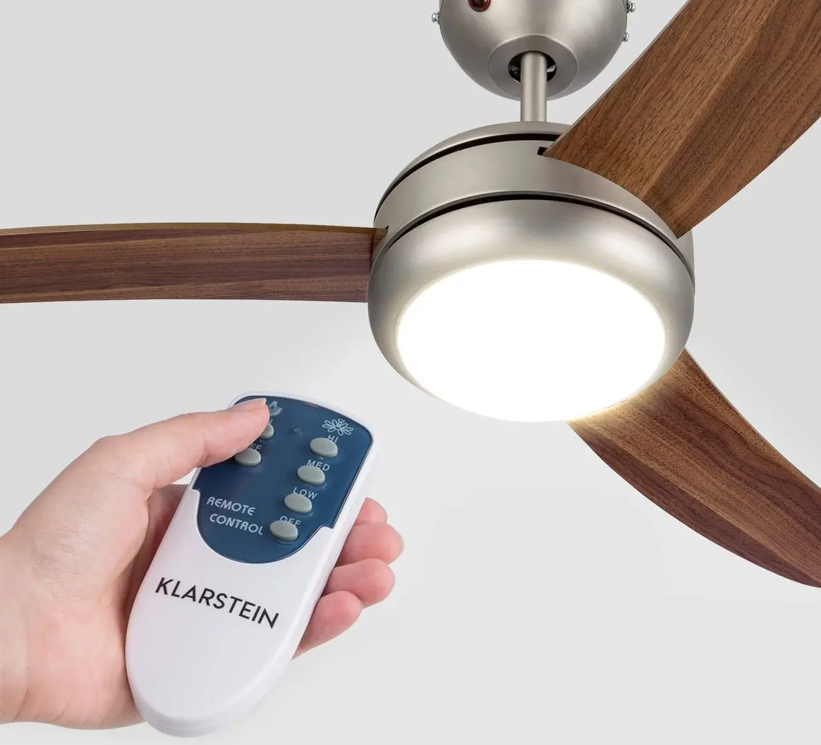 Ventilator de tavan 2in1 Klarstein El Paso (Dark Brown) - 3