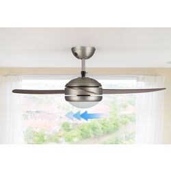 Ventilator de tavan 2in1 Klarstein El Paso (Dark Brown) Thumb