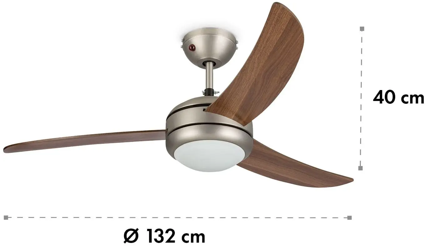Ventilator de tavan 2in1 Klarstein El Paso (Dark Brown) - 6