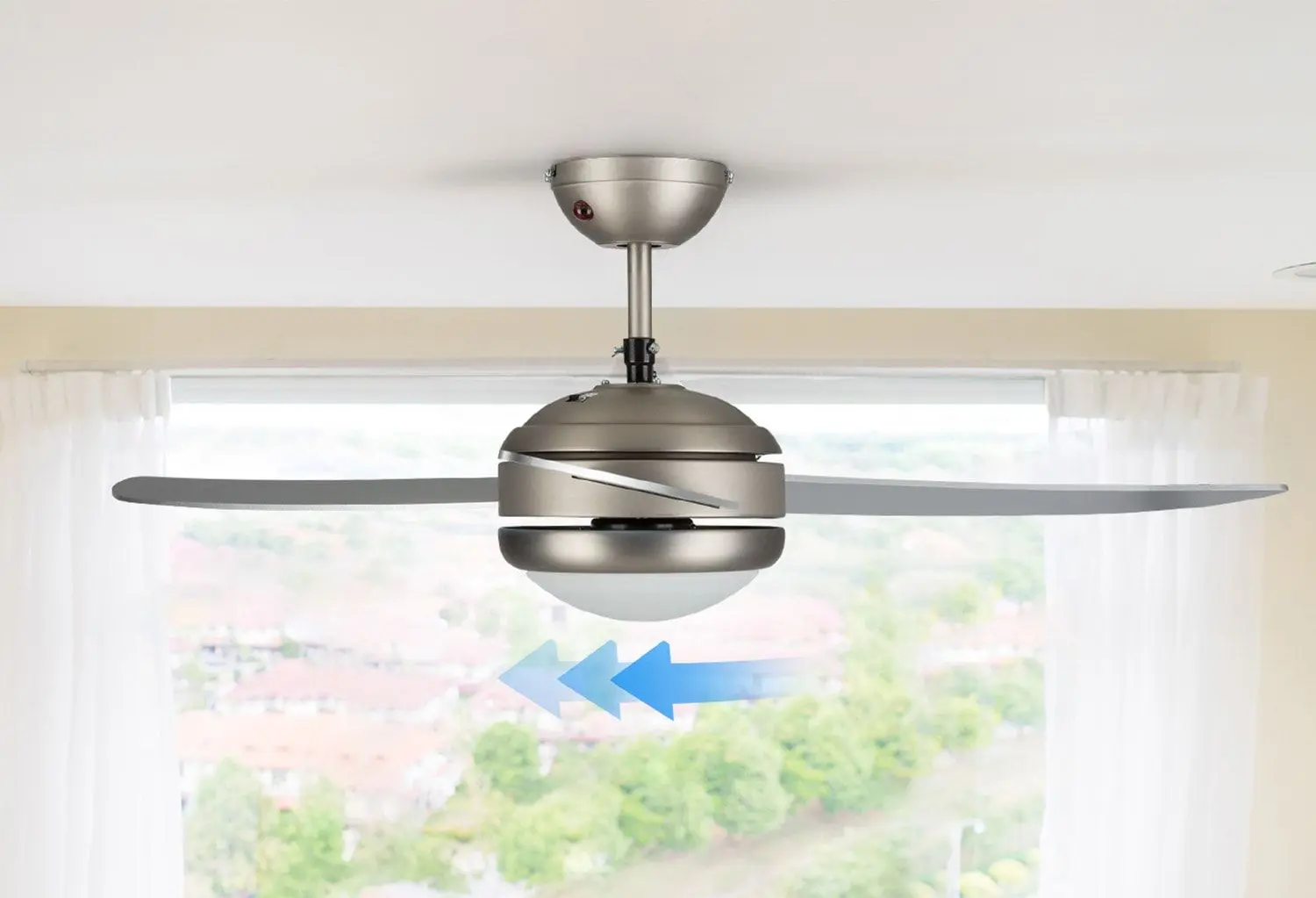 Ventilator de tavan 2in1 Klarstein El Paso (Silver) - 5