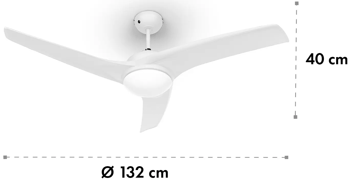 Ventilator de tavan 2in1 Klarstein Figo (White) - 5