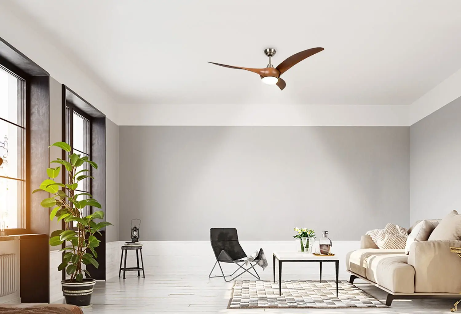 Ventilator de tavan 2in1 Klarstein Monteverde (Beech) - 5