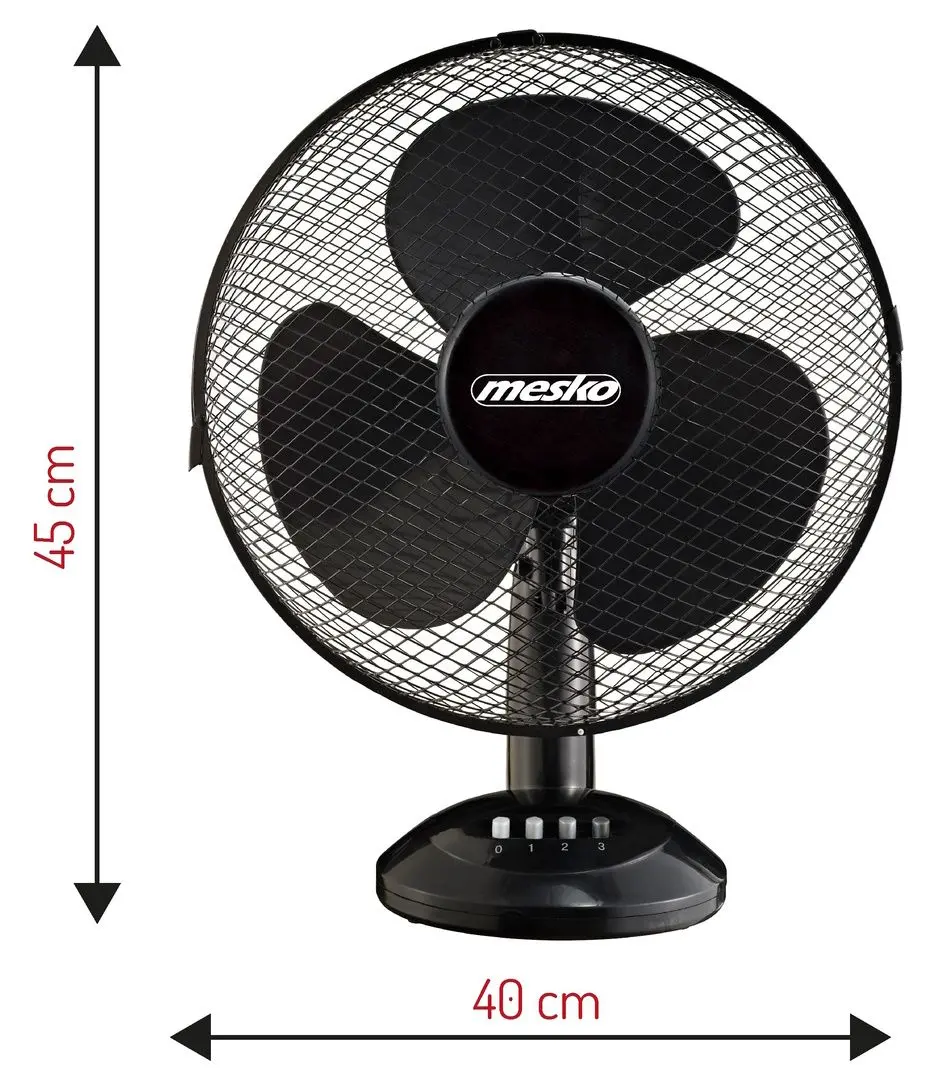 Вентилятор Mesko MS 7310 (Black)