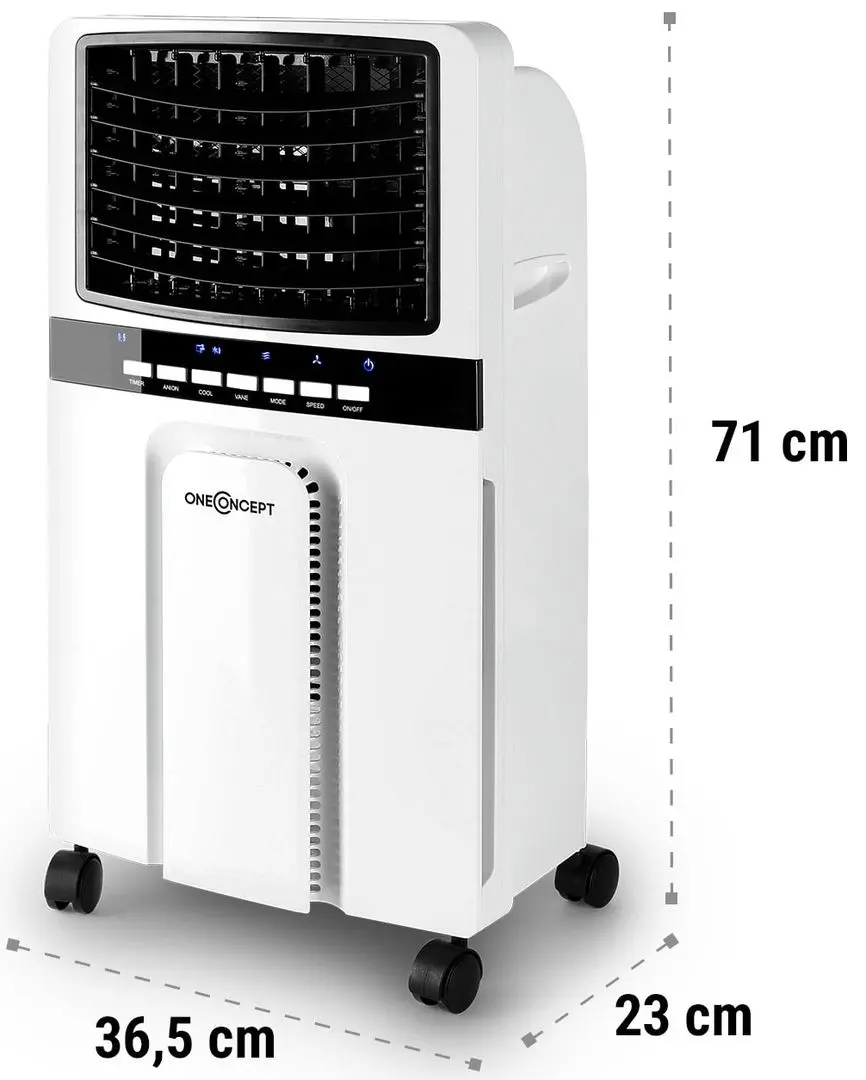 Охладитель воздуха 3в1 OneConcept Baltic Blue (White) - 5