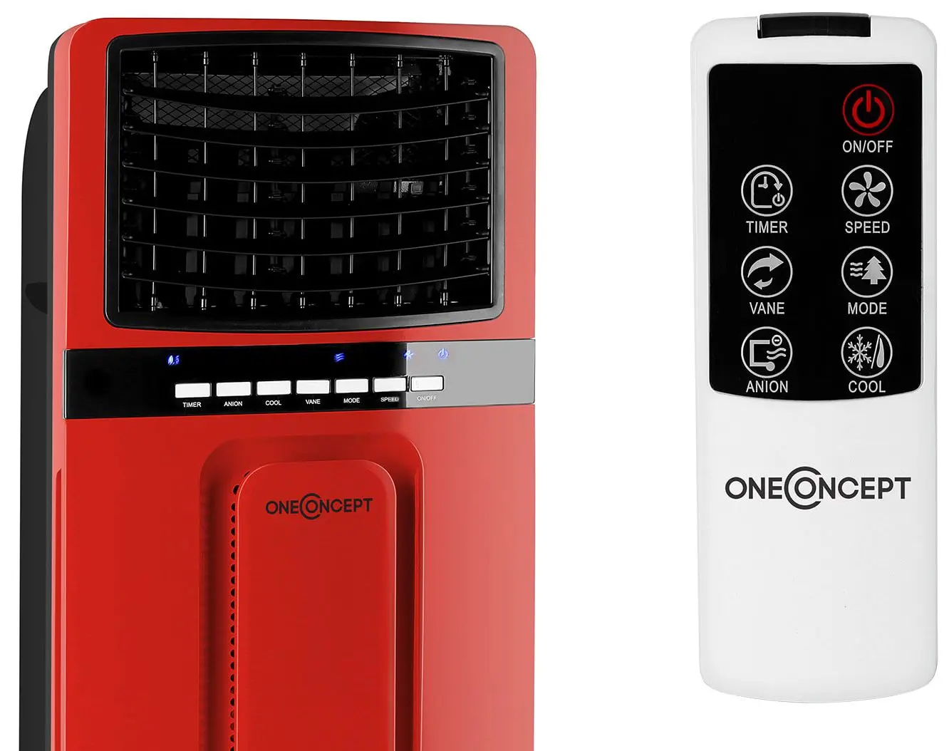 Охладитель воздуха 3в1 OneConcept Baltic (Red) - 3