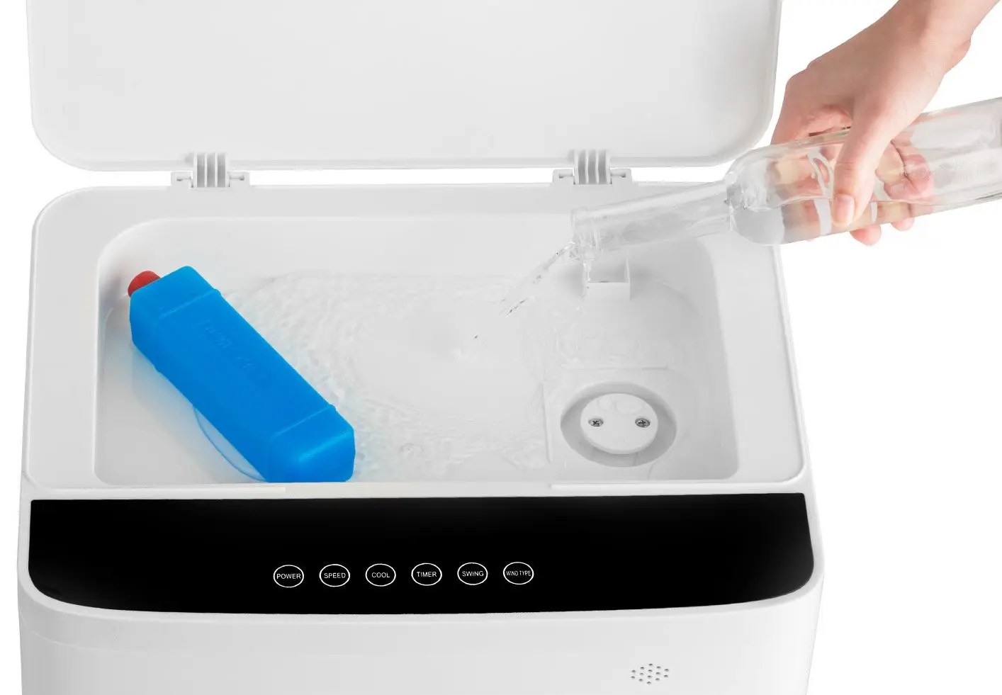 Охладитель воздуха 3в1 OneConcept Freeze Me (White) - 5