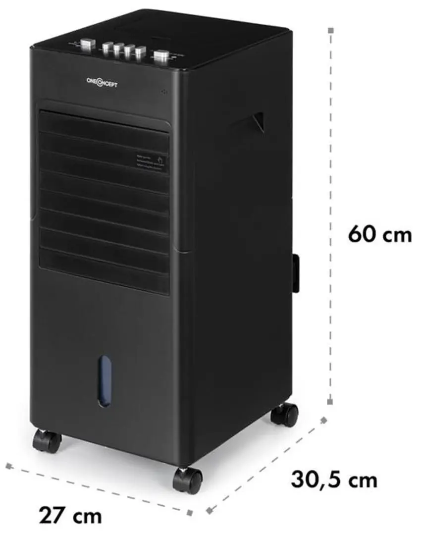 Охладитель воздуха 3в1 OneConcept Freshboxx (Black) - 2