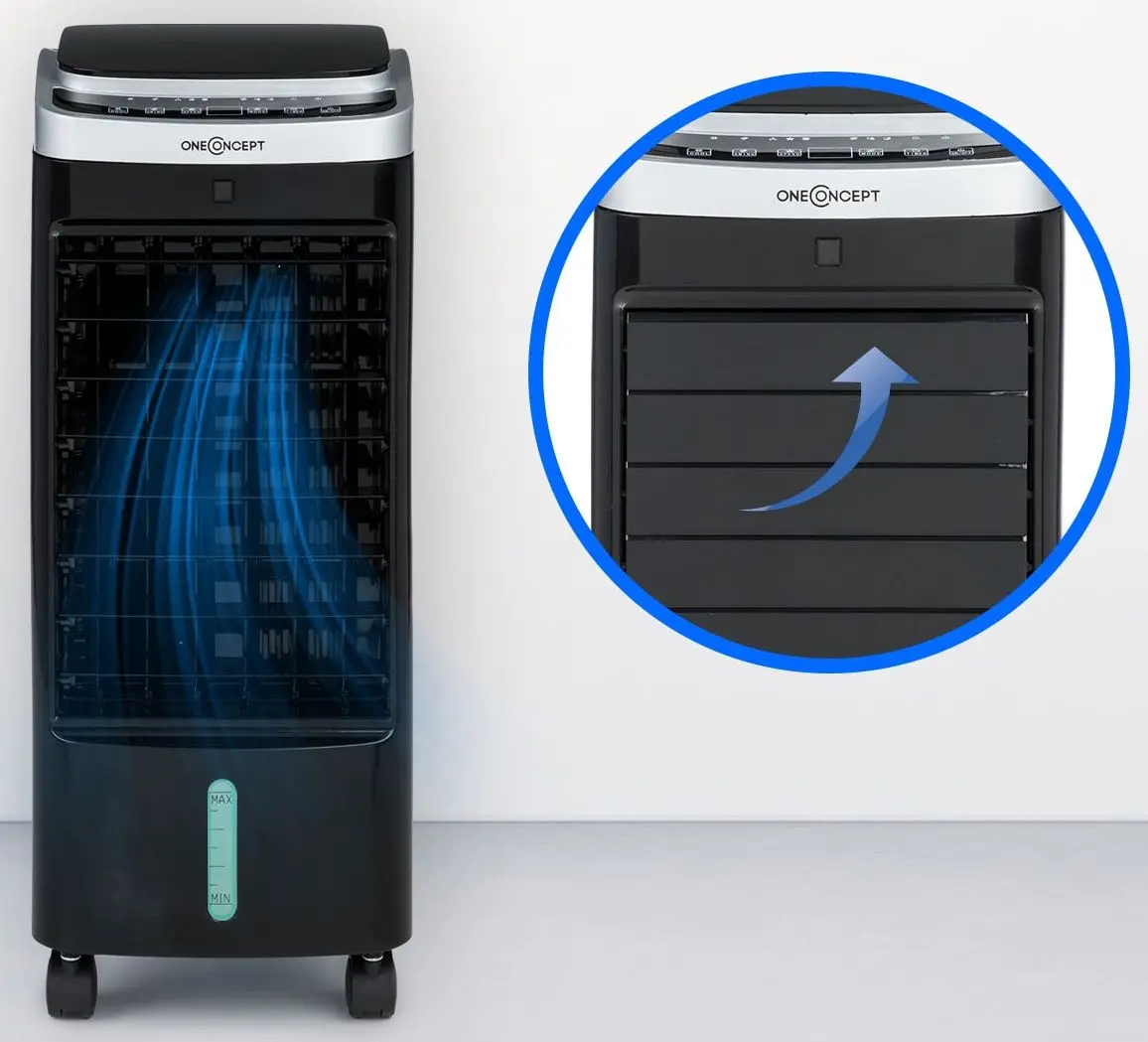 Охладитель воздуха 3в1 OneConcept FreshBoxx Pro (Black) - 3