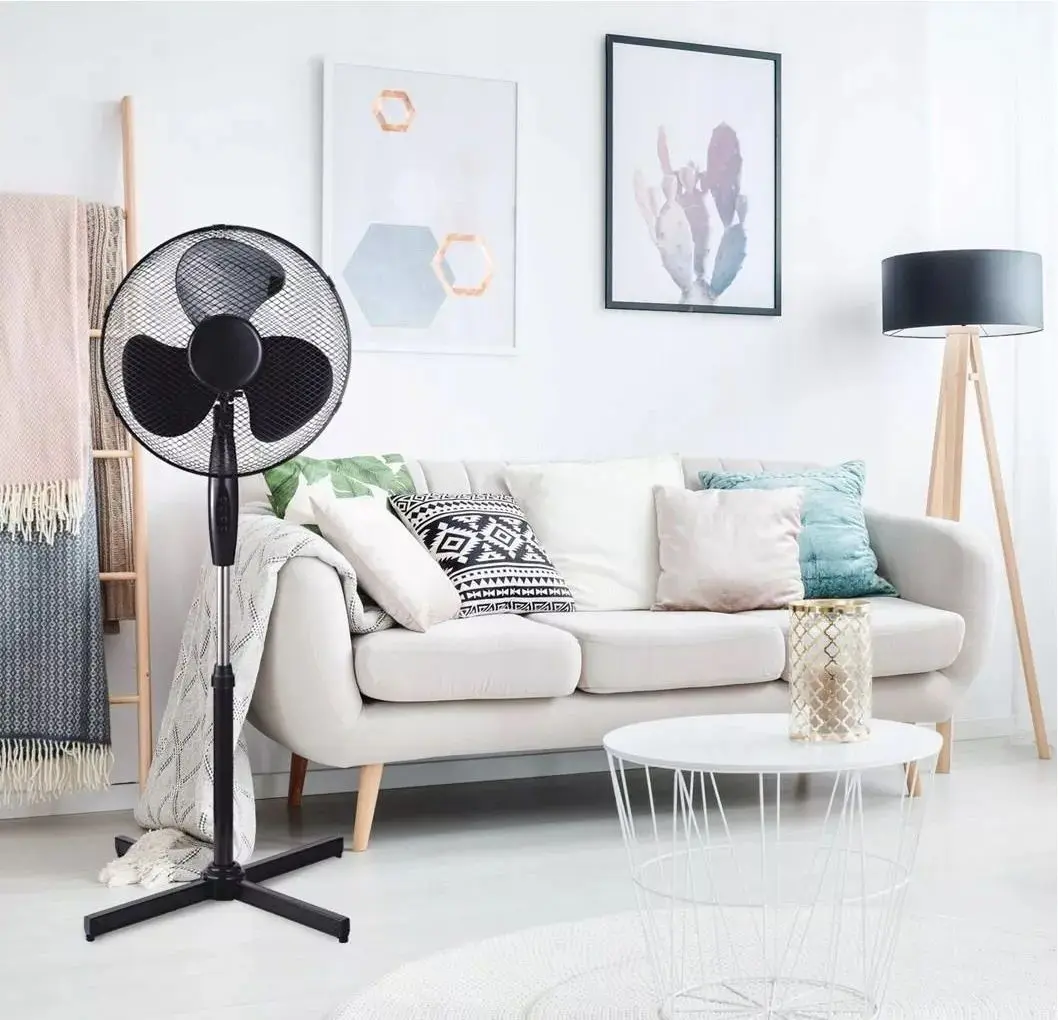 Ventilator de podea Platinet PSF1616B (Black)