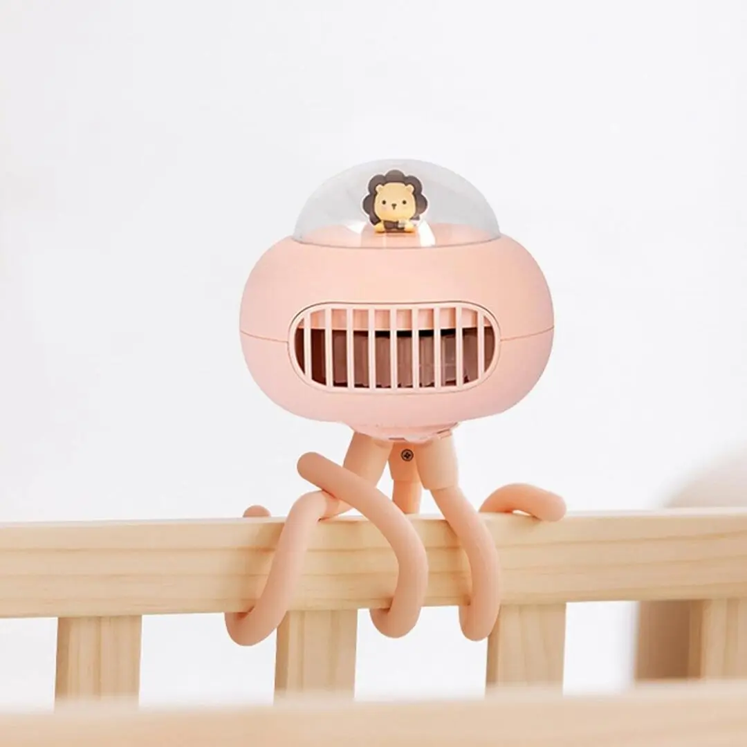 Ventilator Remax UFO F28 (Pink)