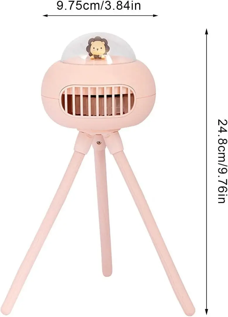 Ventilator Remax UFO F28 (Pink)