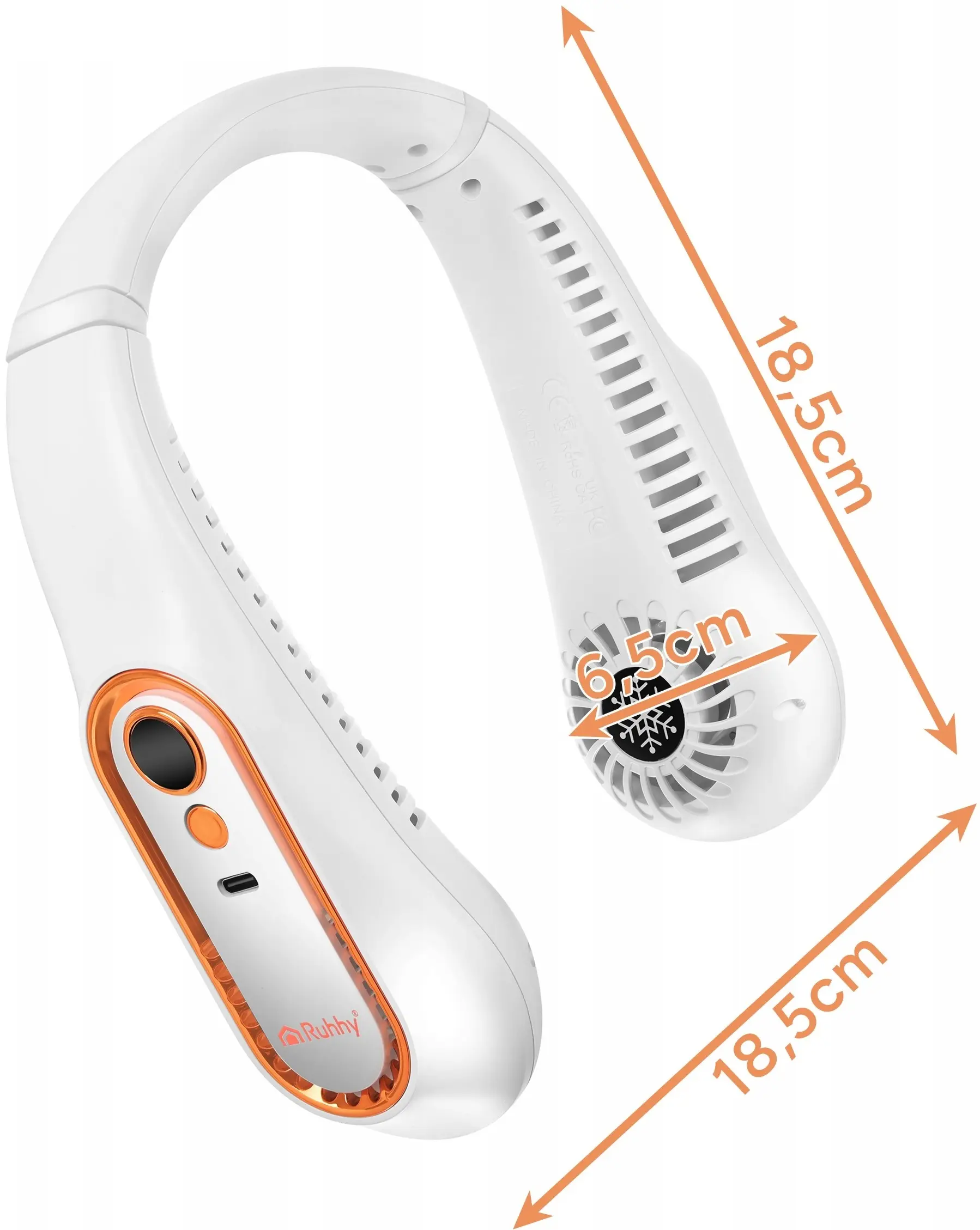 Портативный вентилятор для  Ruhhy Ruhha 39 (White) - 8