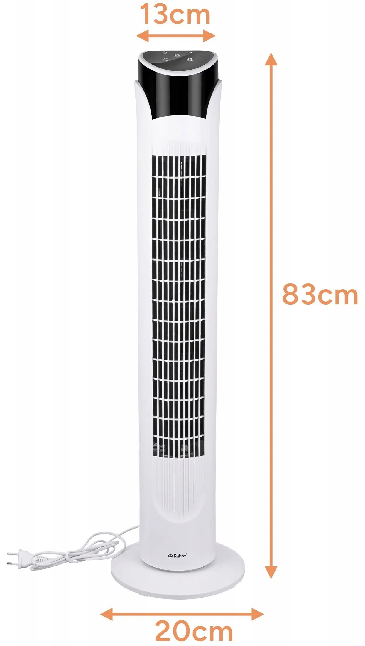 Ventilator de podea Ruhhy 27833 (White) - 13
