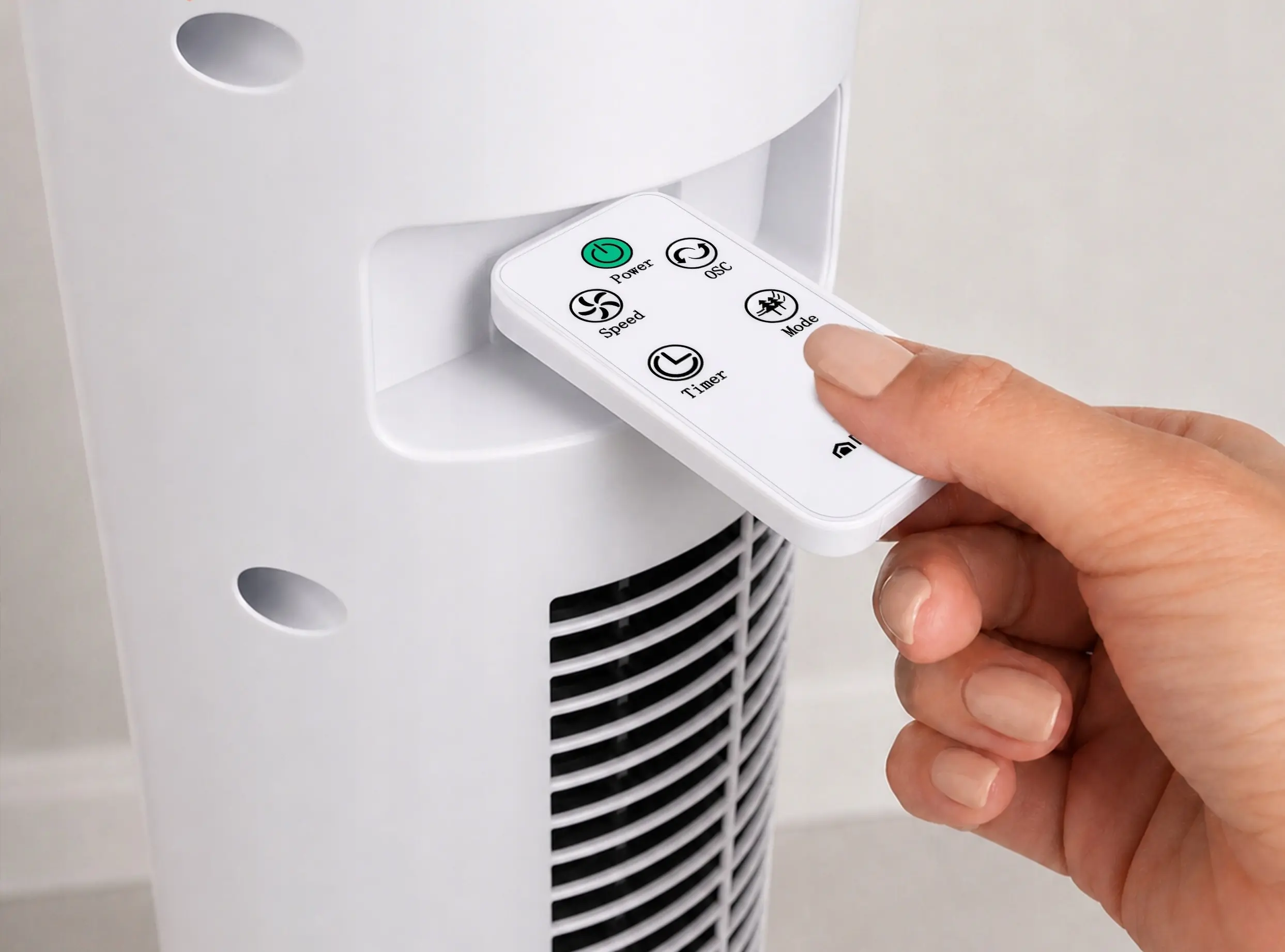 Ventilator de podea Ruhhy 27833 (White) - 3