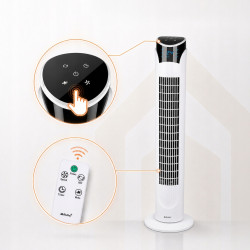 Ventilator de podea Ruhhy 27833 (White) Thumb