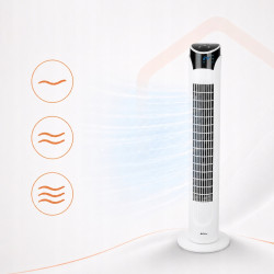 Ventilator de podea Ruhhy 27833 (White) Thumb