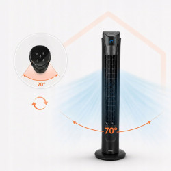 Ventilator de podea Ruhhy 27834 (Black) Thumb
