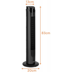 Ventilator de podea Ruhhy 27834 (Black) Thumb