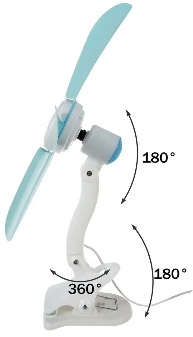 Ventilator Ruhhy 23564 (White/Blue) - 4