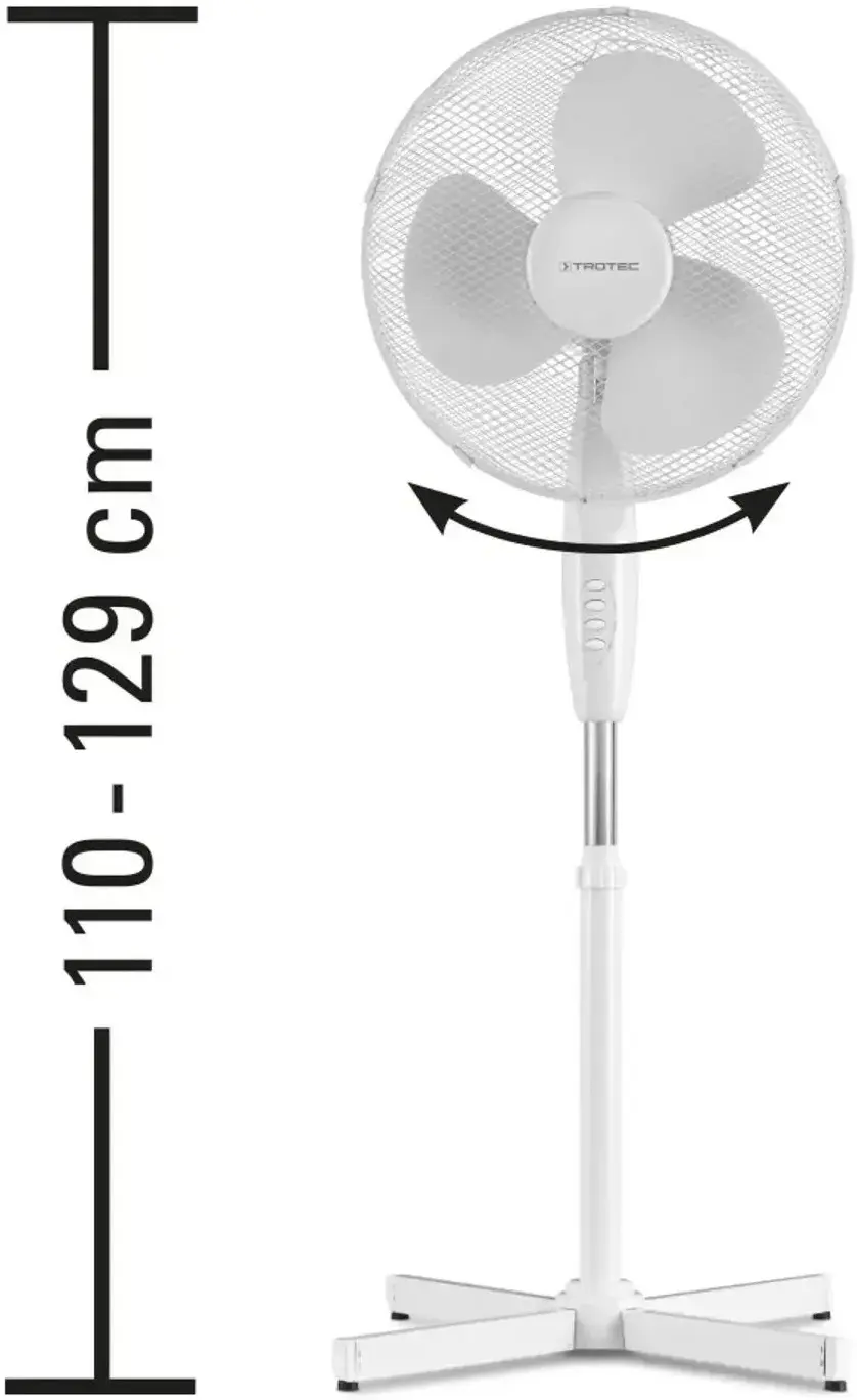 Ventilator de podea Trotec TVE16 (White)