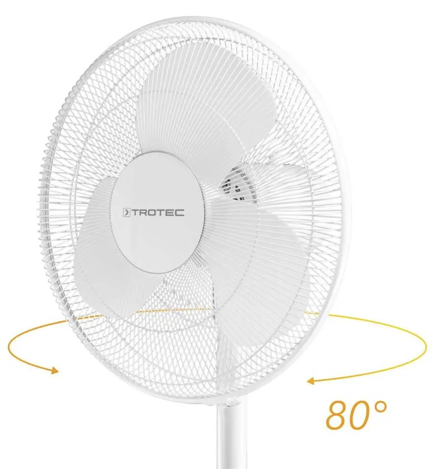 Ventilator de podea Trotec TVE 23 S (White)