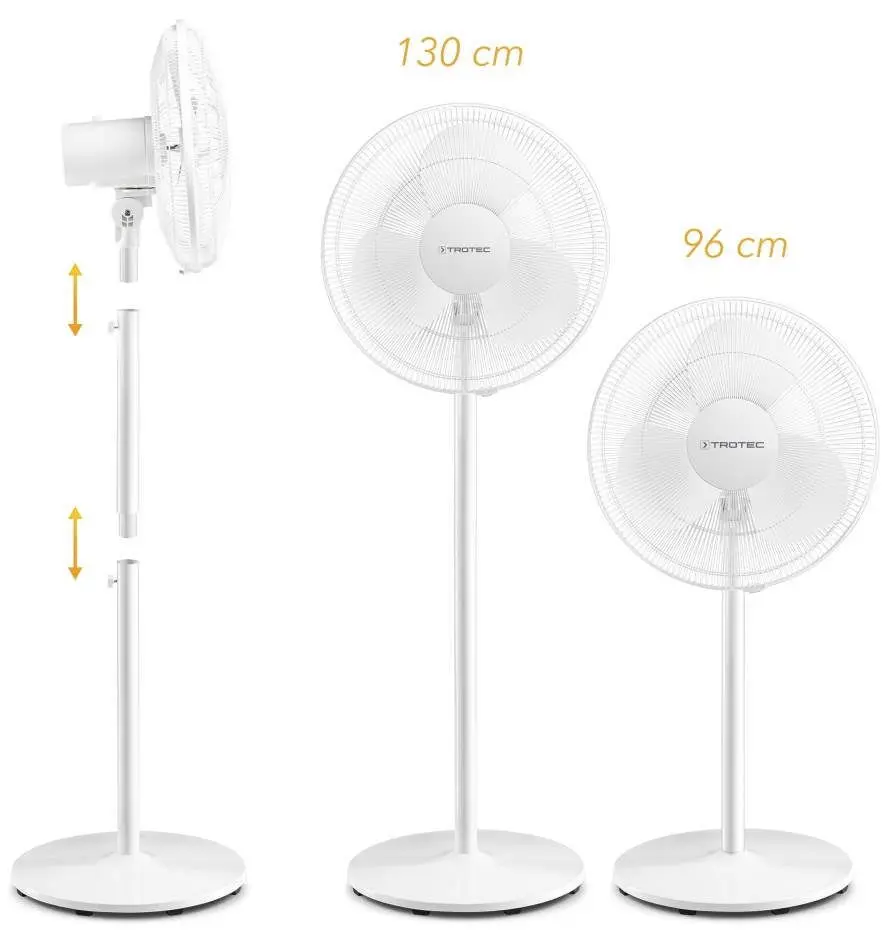 Ventilator de podea Trotec TVE 23 S (White)