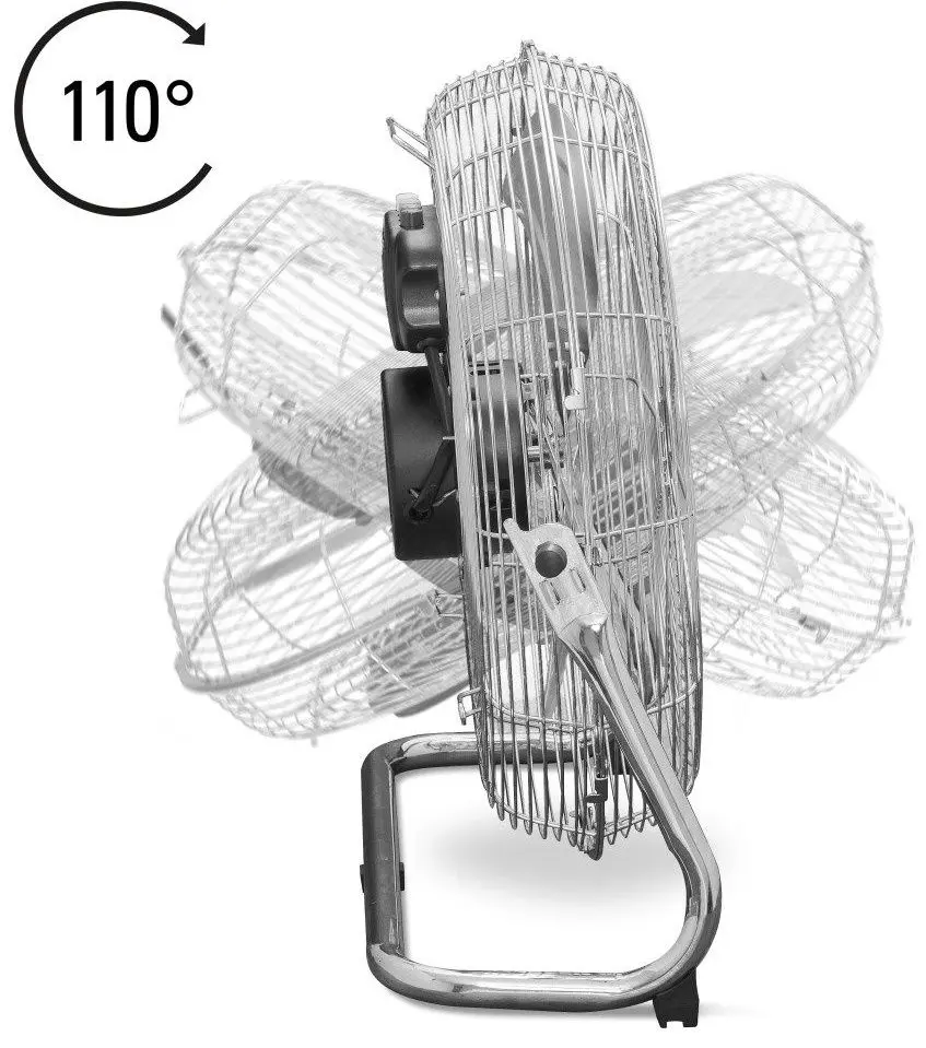 Ventilator de podea Trotec TVM 18 (Silver)
