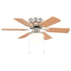 Ventilator de tavan VidaXL 50536 (Light Brown) Thumb