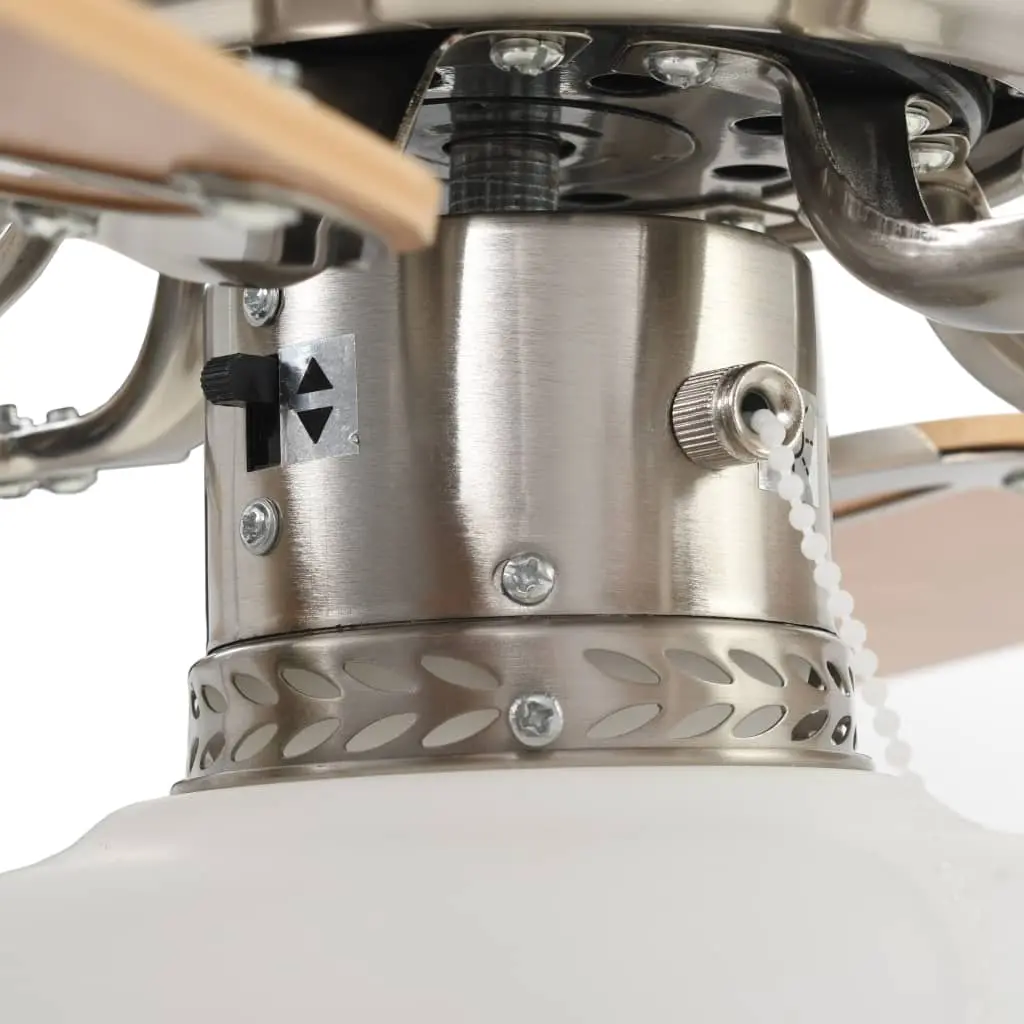 Ventilator de tavan VidaXL 50536 (Light Brown) - 7