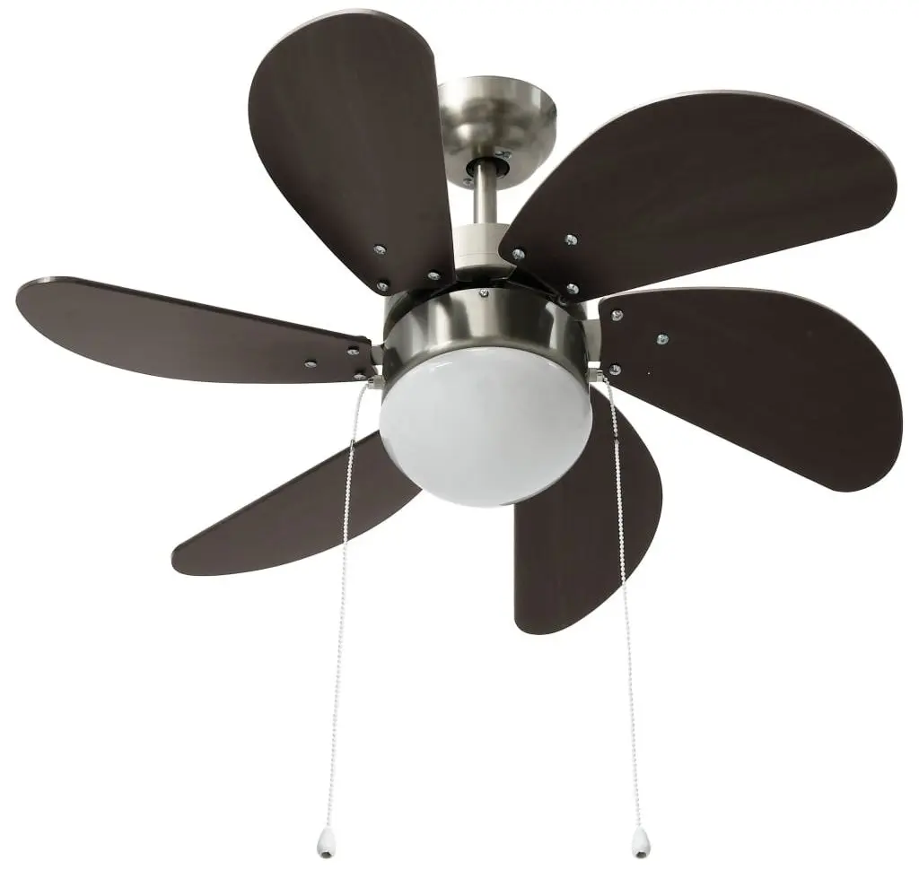 Ventilator de tavan VidaXL 51488 (Dark Brown)