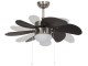 Ventilator de tavan VidaXL 51488 (Dark Brown)