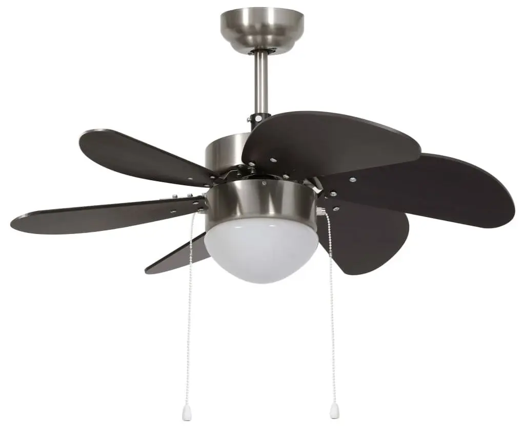 Ventilator de tavan VidaXL 51488 (Dark Brown)
