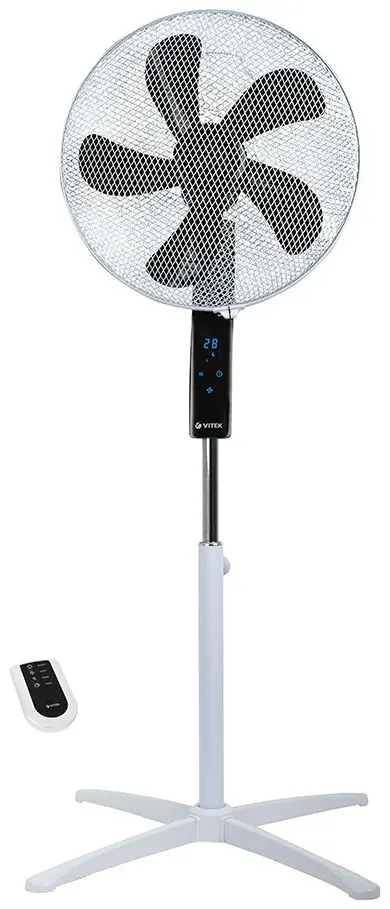 Вентилятор напольный Vitek VT-1934 (Black/White)