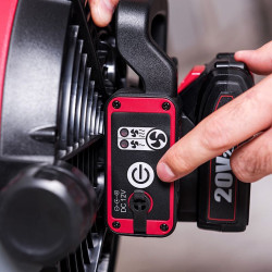 Ventilator cu acumulator Worcraft CJF-S20Li (Red) Thumb