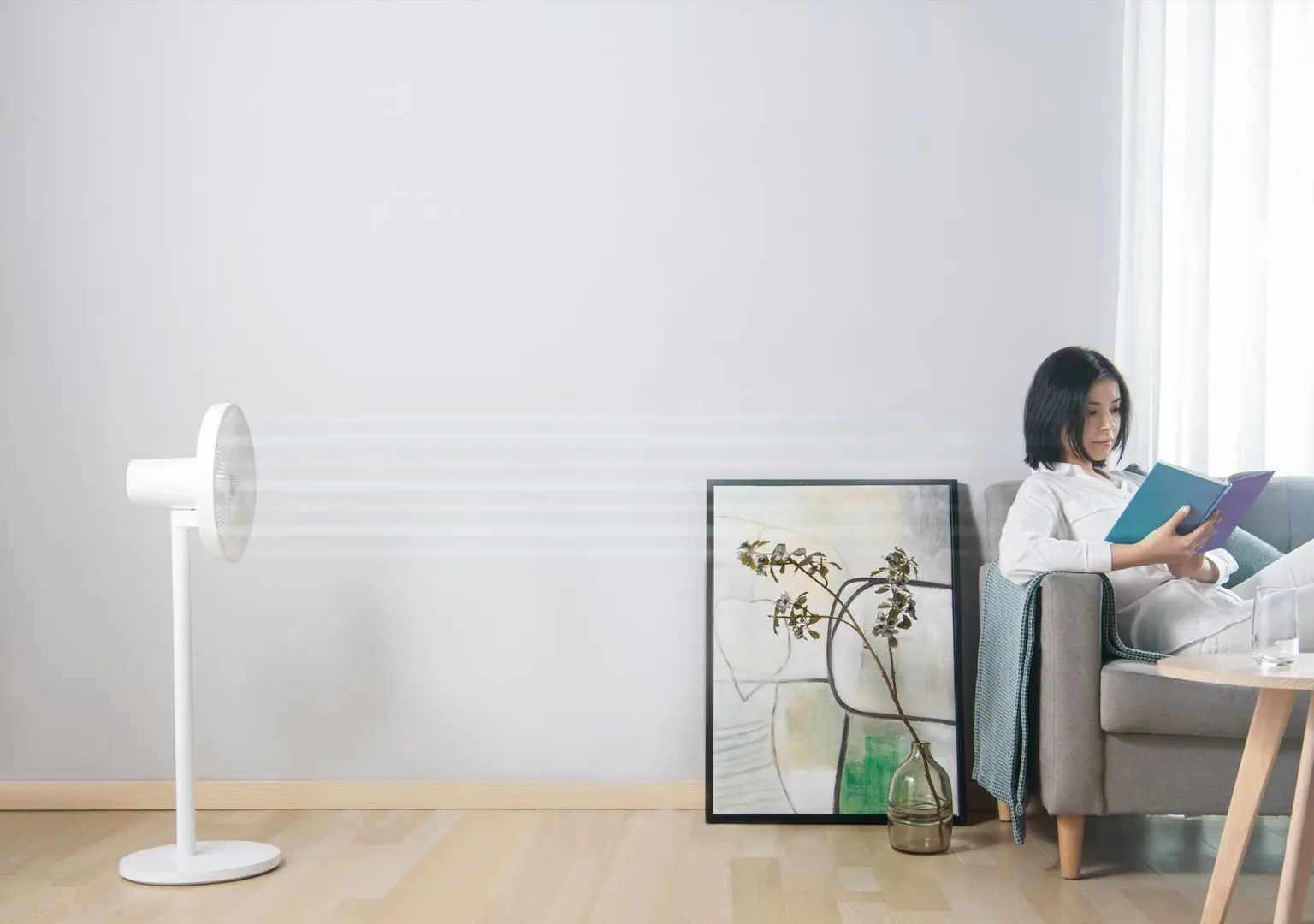 Ventilator Xiaomi Mi Smart Standing Fan 2 Lite (White)