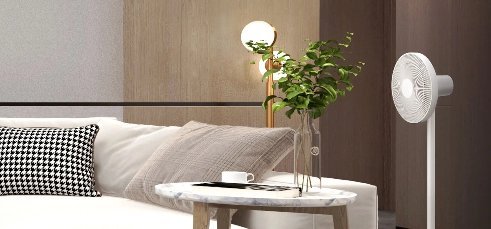 Ventilator Xiaomi Mi Smart Standing Fan 2 Lite (White)