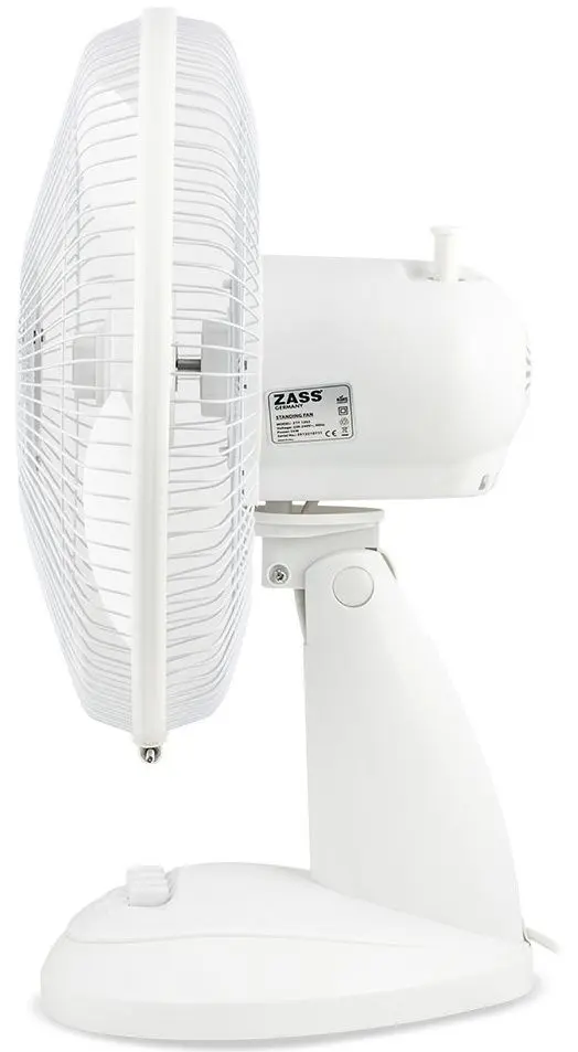 Вентилятор настольный Zass ZTF 1203 (White)