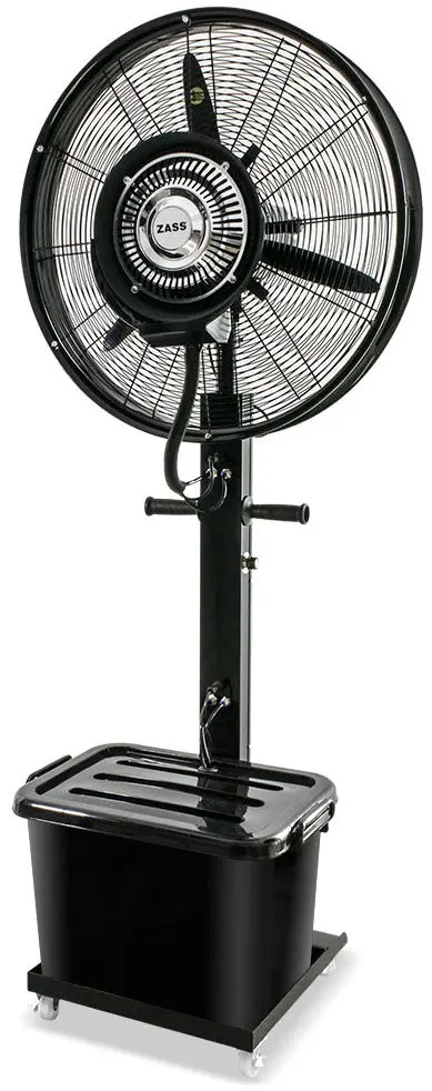 Ventilator Zass ZOMF 02 (Black)