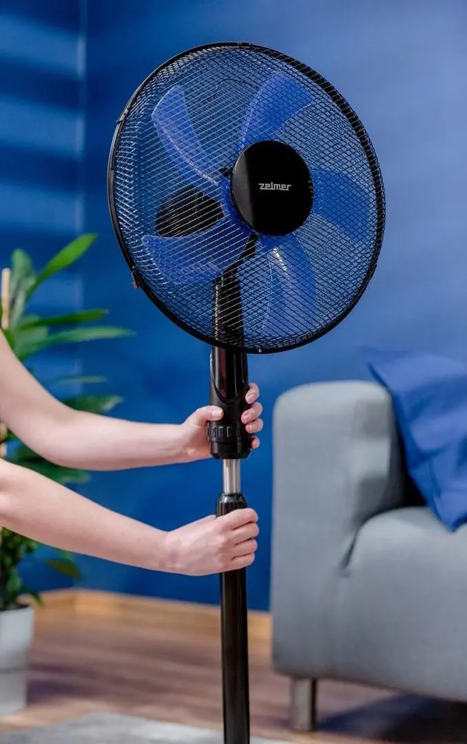 Ventilator Zelmer ZSF1410 (Black/Blue)