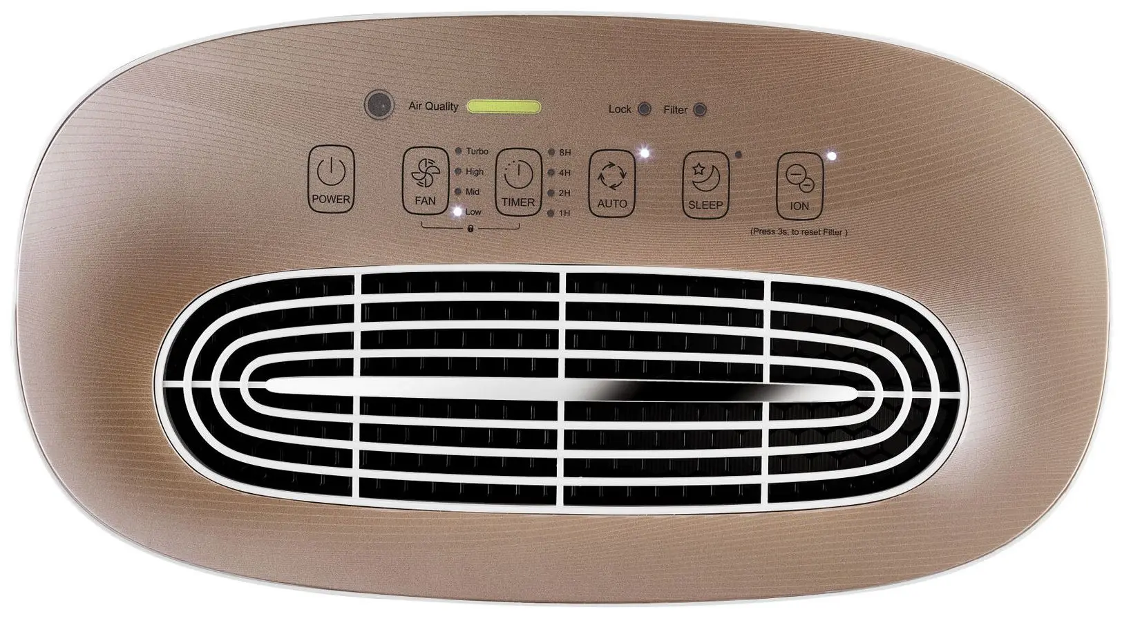 Purificator de aer Amica APM 301 (White/Beige)