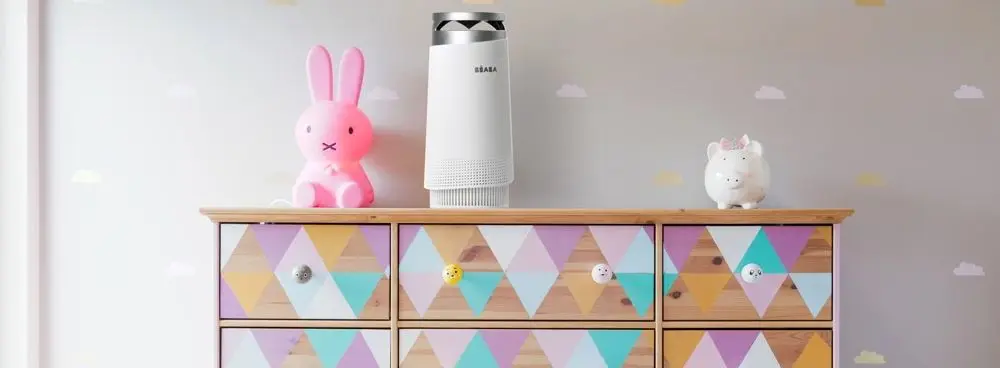 Purificator de aer Beaba 920328 (White/Silver)