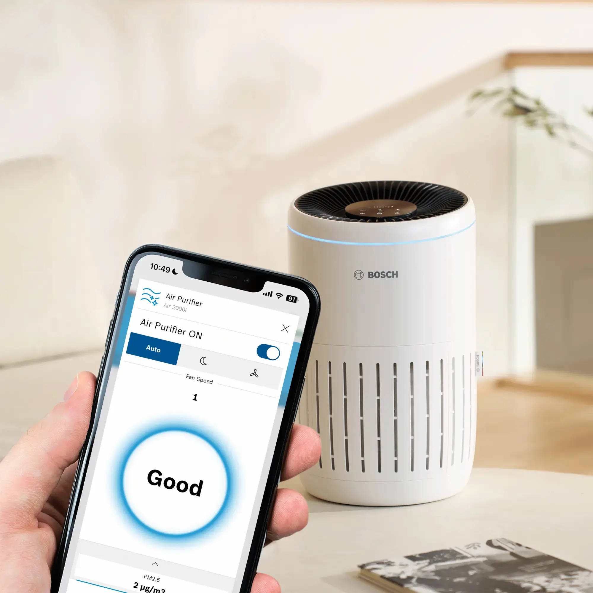 Очиститель воздуха Bosch Air 2000i (White/Black) - 2