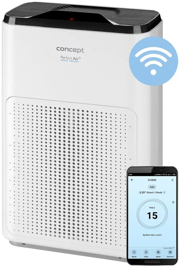 Очиститель воздуха Concept Perfect Air Smart CA1030 (White/Black)
