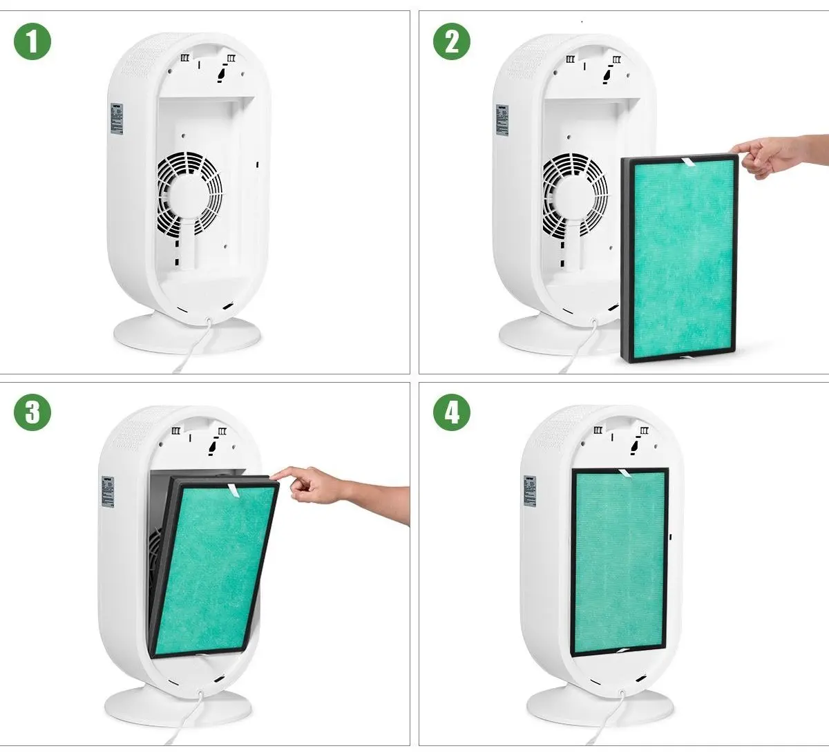 Purificator de aer Costway EP24382DE (White)