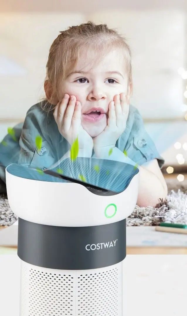 Purificator de aer Costway ES10183DE-WH (White)