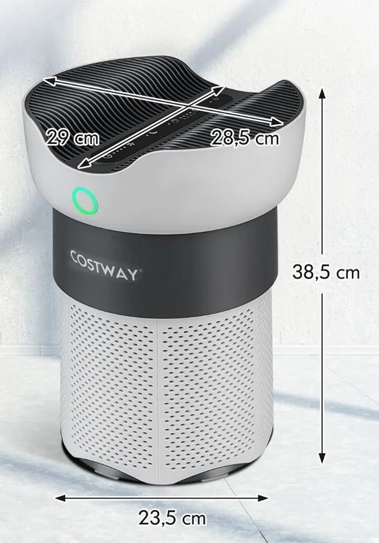 Purificator de aer Costway ES10183DE-WH (White)