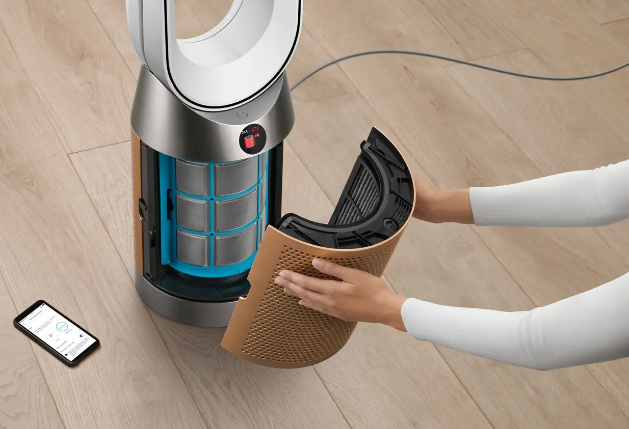 Очиститель воздуха Dyson HP12 Hot+Cool (White/Gold)